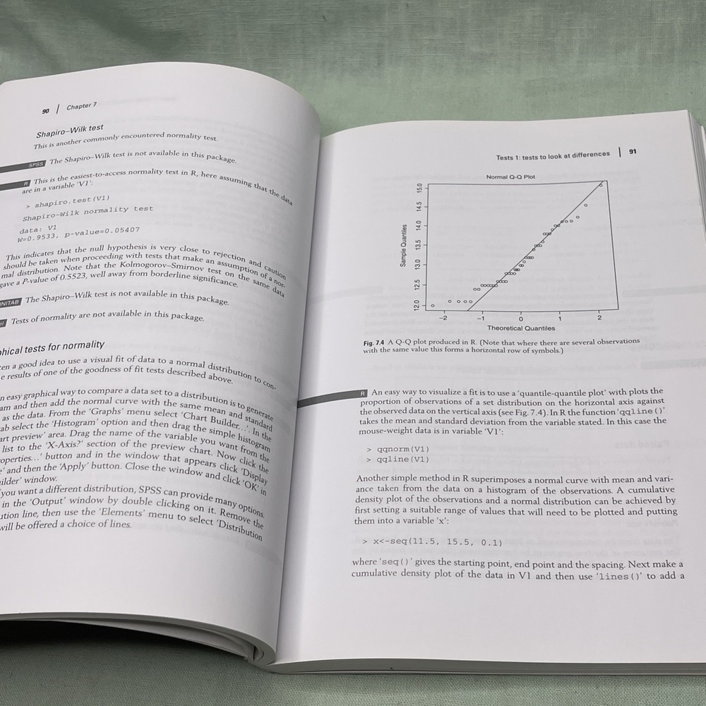 Choosing and Using Statistics A Biologist's Guide 3rd Calvin Dytham Paperback - Picture 7 of 9